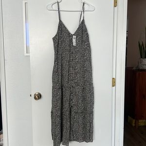 A&F maxi dress NTW size large
